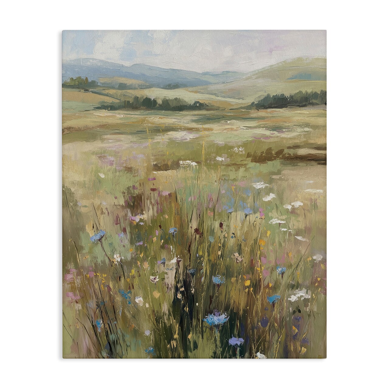 Stupell Industries Breezy Pastures Impression Canvas, design by Svetlana Aleynikova